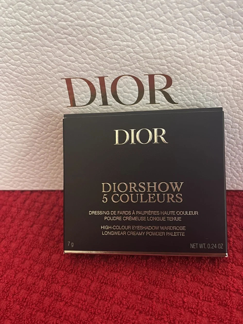 Dior Diorshow 5 Couleurs Eyeshadow Palette — Pink and Gold Tones Limited Edition